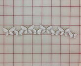 Applique - Butterflies White Iron-On